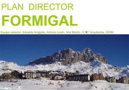 Portada Plan Director Formigal